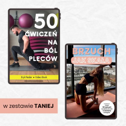 50 ĆWICZEŃ NA BÓL PLECÓW i BRZUCH JAK SKAŁA